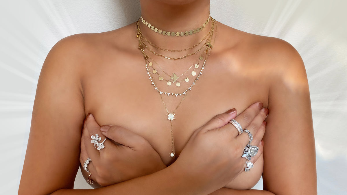 Pink Sapphire Heart Necklace – Talia Naomi Jewellery