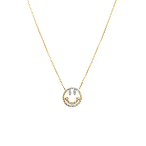 WHY SO SERIOUS PENDANT, GOLD