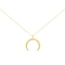 Gold Horn Choker Necklace