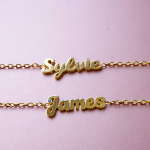 Collar personalizado con nombre Mummy & Me