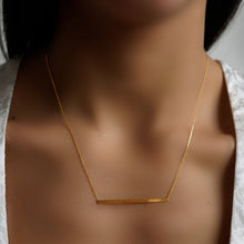 FINISH LINE NECKLACE GOLD