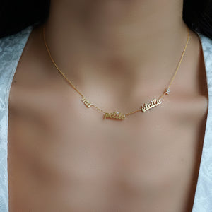 Collar personalizado con nombre Mummy & Me