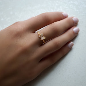FLY AWAY WITH ME CHAIN RING, GOLD ONLINE EXCLUSIVE