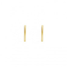 DROP ME A LINE EARRINGS, GOLD