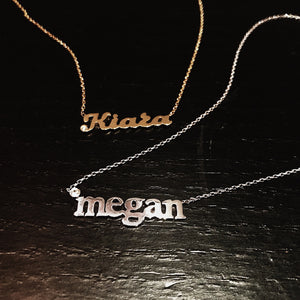 Mummy & Me Bespoke Personalised Name Necklace