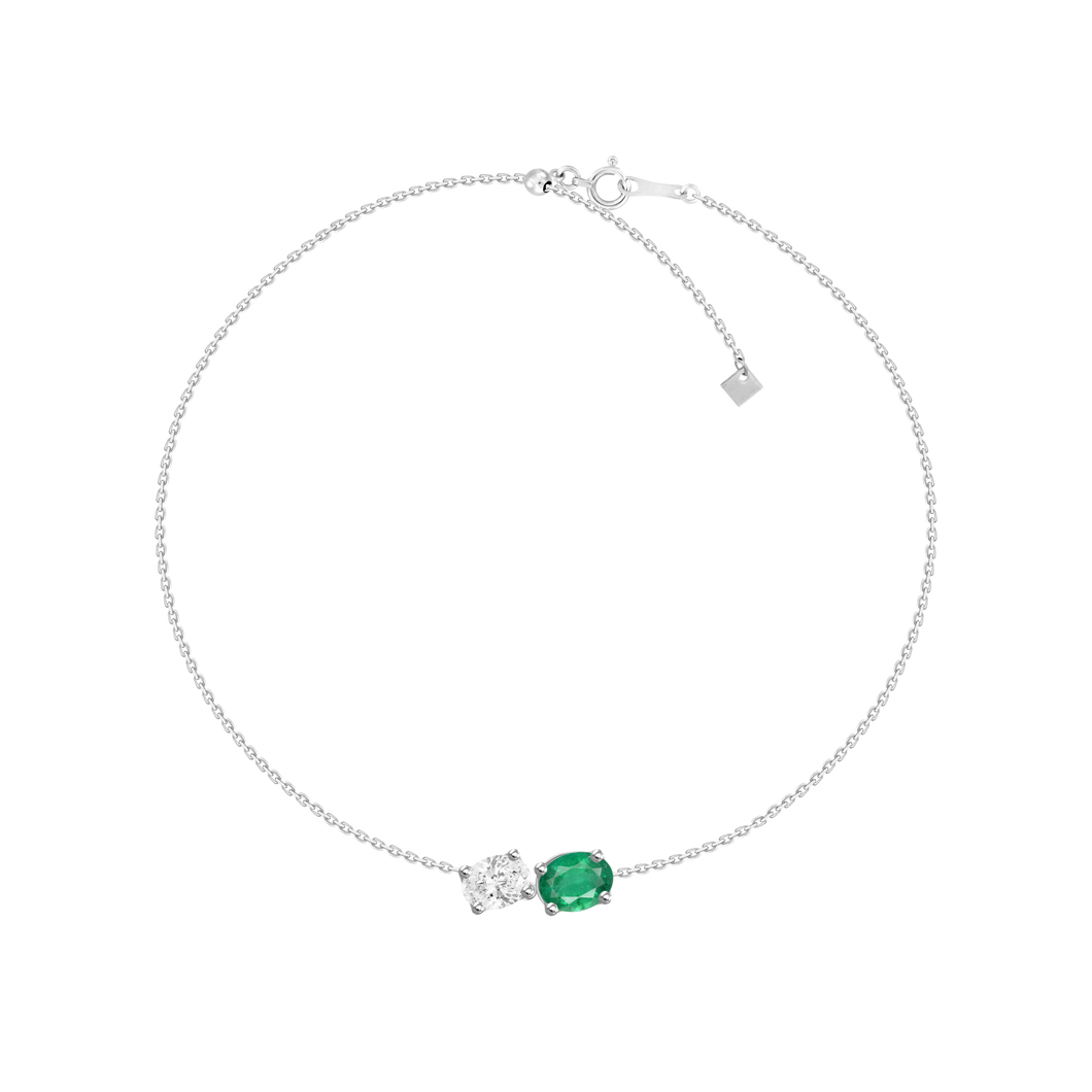 Emerald Love Bracelet