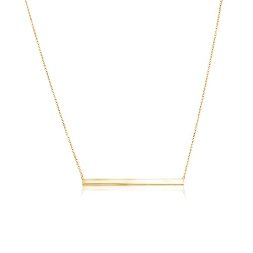 FINISH LINE NECKLACE GOLD