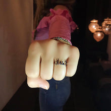 MRS. X BESPOKE PERSONALISED NAME RING
