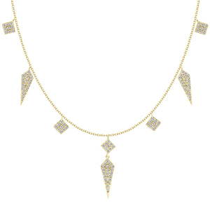 Tribe Vibe Necklace, Diamond