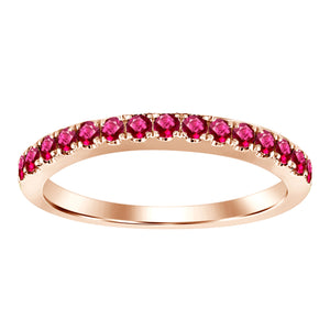 Ruby Band Ring