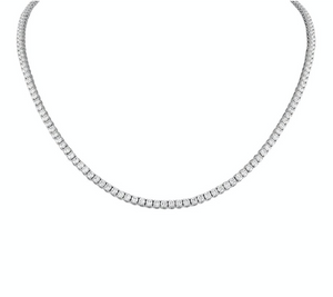 Collar de tenis de diamantes de 6 ct