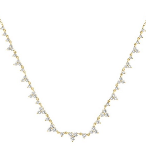 Trinity Diamond Necklaces- Adjustable