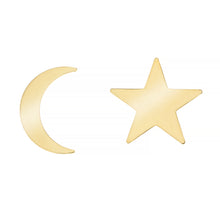 MIDNIGHT MOOD EARRINGS, GOLD