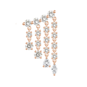 Diamond Waterfall Earrings