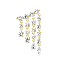 Diamond Waterfall Earrings