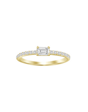 Emerald Cut Diamond Band Ring